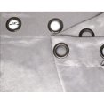thumbnail image 2 of Ruthys Textile Blackout Curtains for Bedroom - Grommet Room Darkening Curtains for Living Room, Set of 2 Panels - Size 52 X 84 Inch Each - Color: Silver, 2 of 6