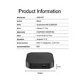 thumbnail image 3 of unique 2g+16g Carplay Ai Box Android 11 Wireless Android Auto & Carplay Bluetooth Qcm2290 4-cores Wifi Tf, 3 of 5