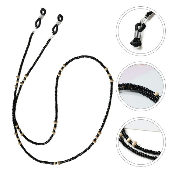 LOLIPPYY 2-Pack Retro Eyeglass Chains Anti-Lost Accessories for Glasses and Sunglasses