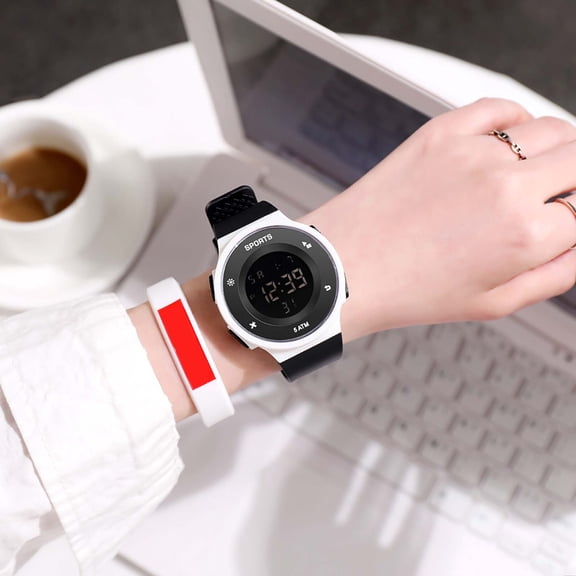 WWG Watches for Men Mens Digital LED Watch Date Sport Men Outdoor Electronic Watch