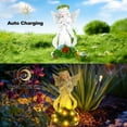 thumbnail image 4 of Angel Solar Garden Outdoor Statues with Succulent Plants and 6 LED Lights– Outside Solar Garden Decor Figurines -Remembrance & Sympathy Gifts Decorations, 4 of 8