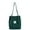 Green, variant on Corduroy Tote Bag for Women Large Travel Crossbody Shoulder Beach Bags for Work Shopping Grocery