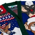 thumbnail image 4 of Gremlins Womens Knitted Christmas Cardigan, 4 of 4
