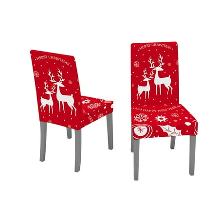 

Tepsmf Christmas Decorations Chair Covers Christmas Chair Cover Digital Printing Christmas Table Decoration Christmas Table Runner C
