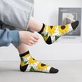 thumbnail image 4 of Salouo Sunflowers Pattern Unisex Middle Tube Socks,Middle-Finger Knee High Socks Over The Calf Tube Stocking Crew Stockings for Women and Men Tube Socks, 4 of 8