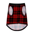 thumbnail image 4 of Pijamas navideños para toda la familia: camiseta de manga larga con estampado de alces de dibujos animados y pantalón a cuadros de búfalo. Ropa de dormir de invierno., 4 of 5