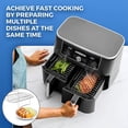 thumbnail image 2 of Air Fryer Accessories Stainless SteelSkewers Rack 4 Skewers Stackable, 2 of 7