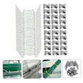 thumbnail image 4 of LULULION 100Pcs Stainless Steel Greenhouse Glazing W Type Clips for Garden, 4 of 8