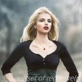 thumbnail image 2 of Juego de 3 collares y pendientes de trébol de cuatro hojas de oro rosa, joyería simple con colgante de doble cara para mujeres, niñas y adolescentes, regalo, 2 of 2