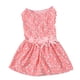 thumbnail image 5 of Vestido para Perros Ropa para Cachorros Cuello Redondo sin Mangas Suave Ligero Elegante Vestido para Cachorros para Fiesta Diaria Sesión de Fotos Rosa ANGGREK  Otros, 5 of 8