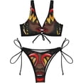 thumbnail image 2 of Dreamtimes Starfish on Beach Sand Bikinis Swimsuit Set for Women, Large, 2 of 7