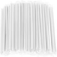 thumbnail image 1 of Limited time offer!100-piece Plastic Straws Disposable Smoothie Straws Are Suitable For Pearl Milk Tea Drinks, 1 of 2
