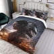 thumbnail image 3 of Venom Conjunto de sábanas temático, trío de piezas, cómodo y amigable con la piel, diseño único, regalo de decoración para el hogar para familiares, amigos y fans,173cm *218cm, 3 of 6