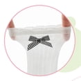 thumbnail image 6 of Aojekbee Baby Girl Knee High Socks Soft Breathable Long Socks Summer Stockings with Plaid Bow for Toddlers, 6 of 6