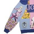 thumbnail image 6 of Jojo's Bizarre Adventure Golden Wind Character Panel Long Sleeve Hooded Sweatshirt-3XL, 6 of 7