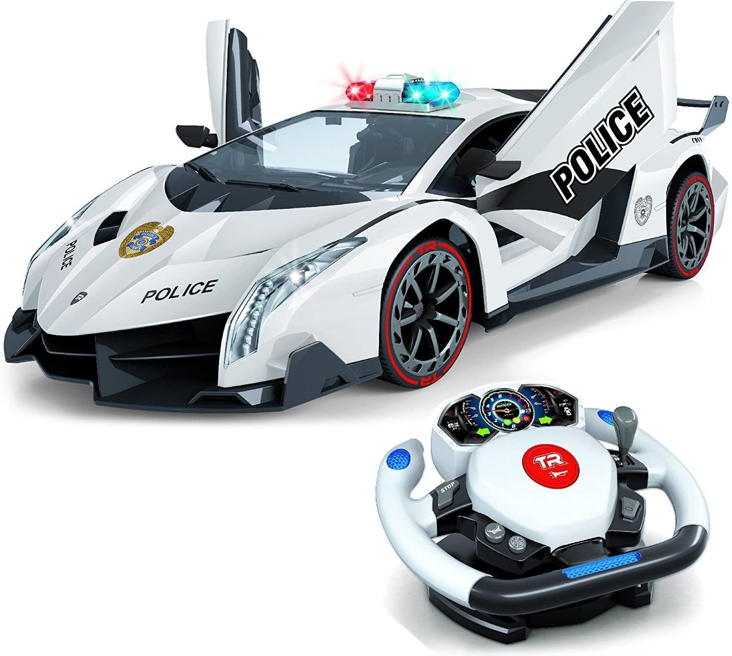 police supercar racing