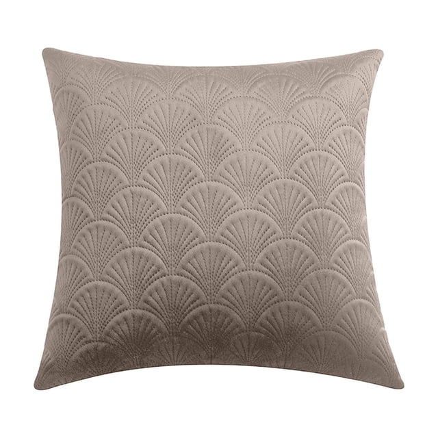 Velvet Pillow Cover 50 cm x 50 cm Double-Sided Embossed Pattern Cushion Cover for Decorative or Sleep Use