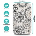 thumbnail image 5 of Coffee Bar Mat with Nordic Style Design - Super Absorbent Drying Pad with Non-Slip Back, Leak-Proof, Fast Dry - Coffee Mat for Countertop, Sink, Bar Decor, Minimalist, Artistic, Natural, 5 of 6