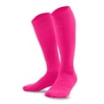 thumbnail image 2 of TeeHee Bamboo All Sports Half Cushion Socks with Arch Support 3-Pairs Pack (Junior (7-9), Hot Pink), 2 of 2