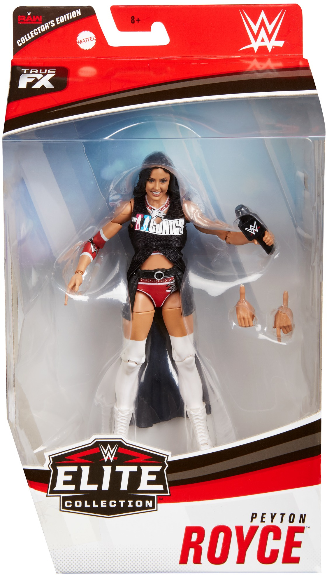 WWE Figura D'Élite Peyton Royce - Collezionabile, Articolata, Con Abbigliamento Da Ring E Accessori
