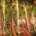 thumbnail image 3 of Waterfall String Lights Star Decorative Lights Twinkle Fairy Lights with Remote Control, 3 of 8