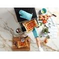 thumbnail image 3 of Juego de 2 guantes de cocina KitchenAid Asteroid, agua mineral, color aguamarina, 3 of 5