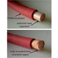 thumbnail image 5 of Windy Nation 2 Gauge Red, Black Pure Copper Inverter Cables (7 ft, 3/8" in. Lugs Both Ends), 5 of 6