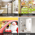 thumbnail image 5 of Calcomanía de ventana de Navidad Copo de nieve Reno Santa Elf Ornamento Calcomanía de vidrio reutilizable MFZFUKR CPB-SSW89-5, 5 of 5