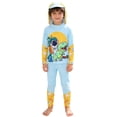 thumbnail image 4 of TBWNWG Boys Long Sleeve Rash Guard Sun Swimwear Set for Kids Surfing Beach and Pool Activities, 4 of 4