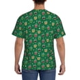 thumbnail image 3 of Qekee Milk Tea Classic Fit T-Shirt Men's Shirt Men's Tight Short Sleeves for Exercise, Running, Mountaineering - Milk Tea, 3 of 9