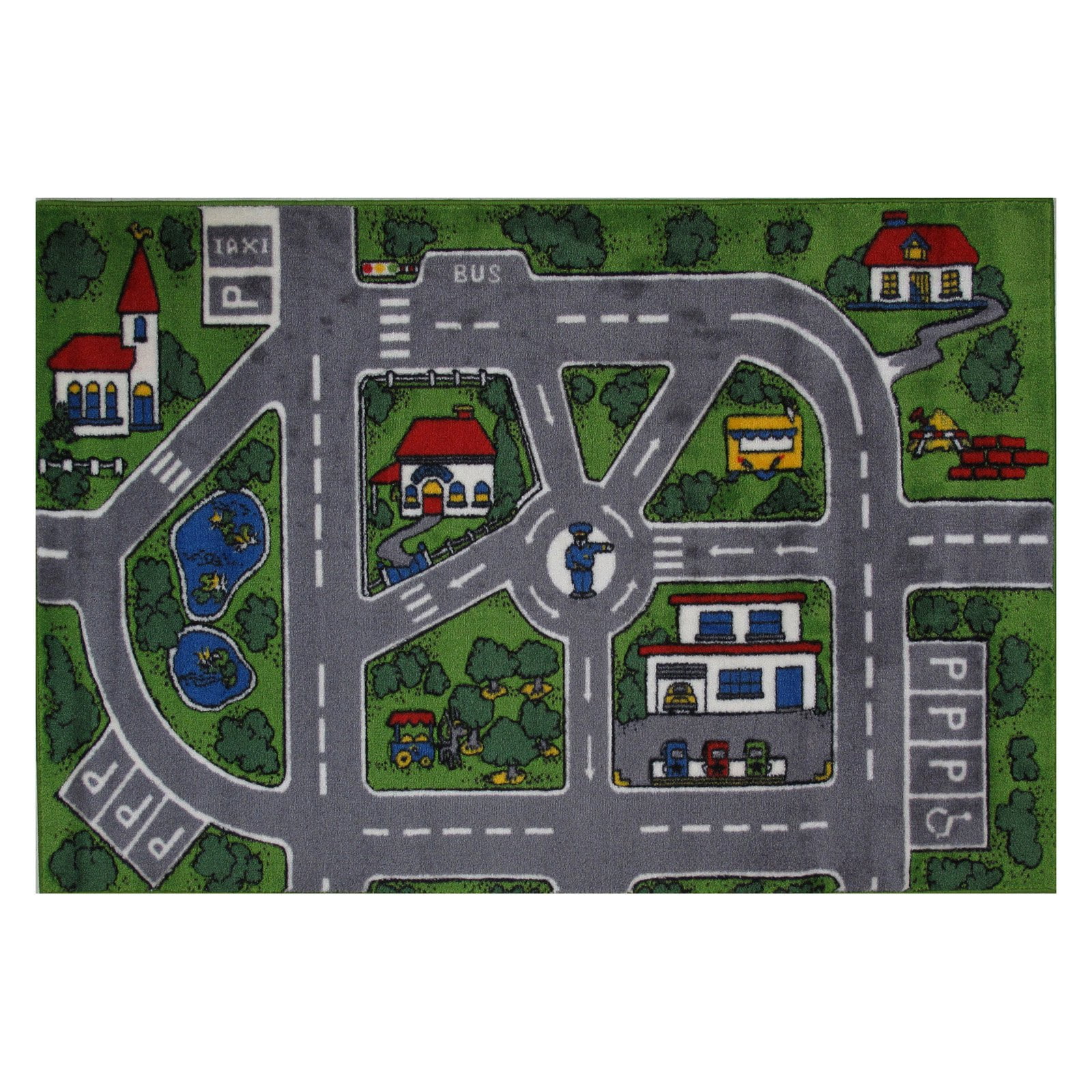 Fun Rugs Streets 39" x 58" Rug