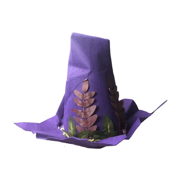 sombrero de halloween Sombreros de de Halloween Sombreros de cosplay Gorros de mago Disfraz para mujeres Niñas para favores Accesorios de ropa Magideal sombrero de halloween