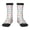3 Black, variant on Pastel Christmas Cookies Print Kids Socks For Boys Girls,Grip Crew Socks with Non Slip,Lightweight Stretch Crew Socks,Toddlers Crew Boot Socks