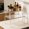 thumbnail image 7 of Clear Acrylic Cabinet Organizer, Shelf Organizer for Kitchen Pantry Storage and Display, Desk Shelves for Spice Organization, Clear Storage Shelf for Makeup Bathroom and Room Decor, 7 of 7