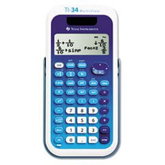Calculadora Texas Instruments TI-34 MultiView azul