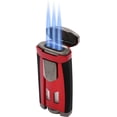thumbnail image 3 of Xikar HP3 Inline Triple Flame Cigar Lighter, Daytona Red, 3 of 5