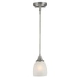 thumbnail image 2 of Forte Lighting 2378-01-55 1 Light 5" Wide Mini Pendant - Nickel, 2 of 2