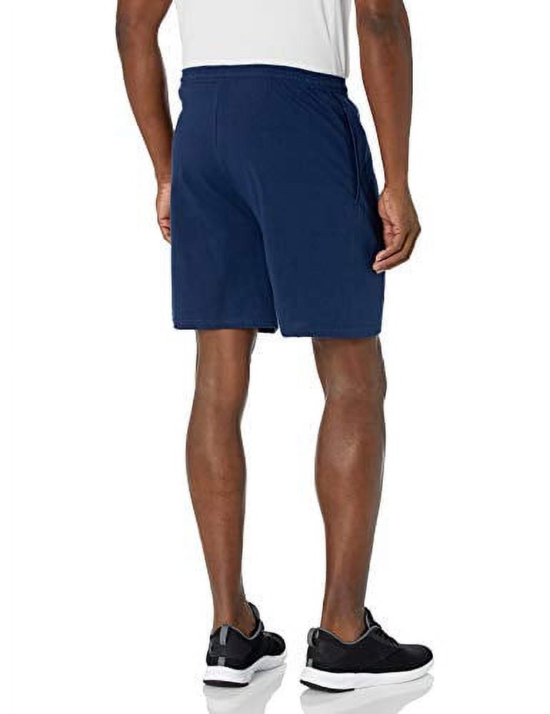 Hanes Men's Jersey Short with Pockets, Navy, Small - image 3 of 3