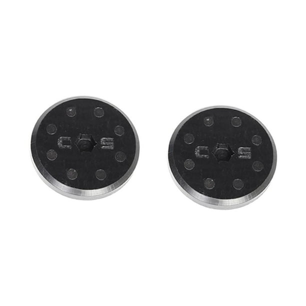 2 paquetes de discos de palma extraíbles antichispas para reducción de diámetro de 85 mm Negro