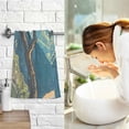 thumbnail image 7 of Yayeee 100% Cotton Hand Towels for Bathroom 16" x 28" Soft Absorbent Kitchen Towel, Yellow Tree, 7 of 7