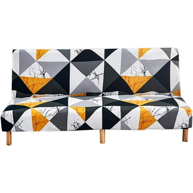Revitalizing Futon Slipcover, Furniture Protector for Instant Style Upgrade, Stretch Sofa Bed Cover Ensuring Longevity, Stay in Place & Comfortable Fabrics for Your Living Room (Rich Colors)