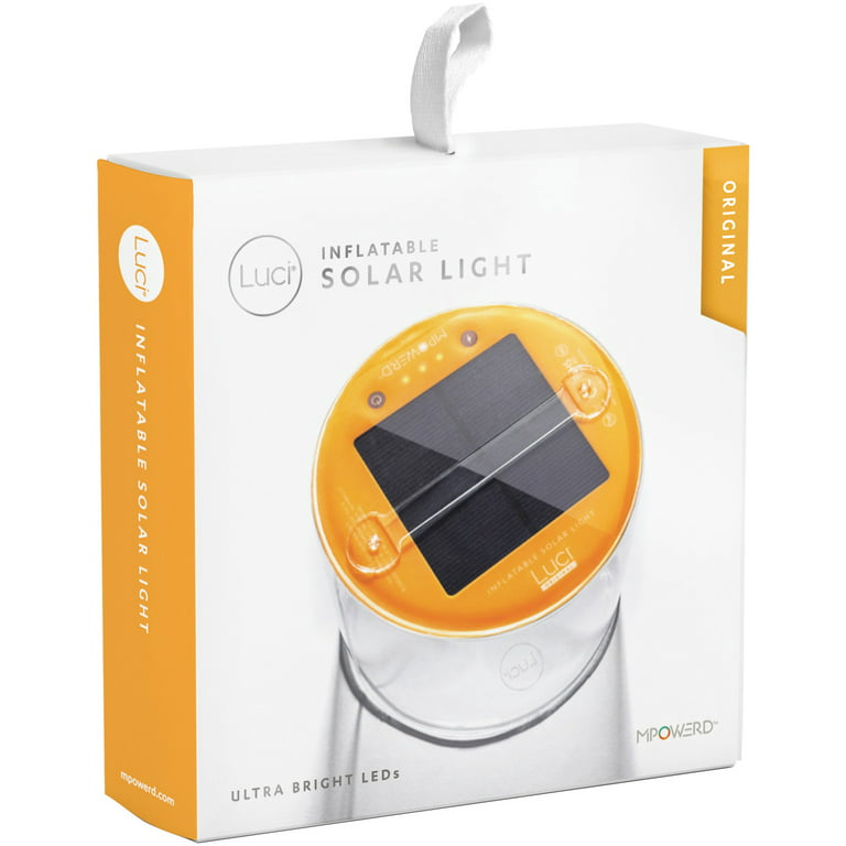 Survival Lighting: The Luci Inflatable Solar Light - Simply Preparing