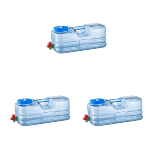 Billuyoard Práctico contenedor de tanque de agua con grifo para dispensar agua sin esfuerzo, cubo de agua que utiliza ampliamente 10L Type1 NO1