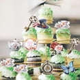 thumbnail image 2 of 40 Pack Alice Cupcake Toppers Butterfly Flower Bowl Key Clock Eat Me Cupcake Picks Tea Party Cake Decorations for Baby Shower Birthday In Wonderland Party Decorations, 2 of 7