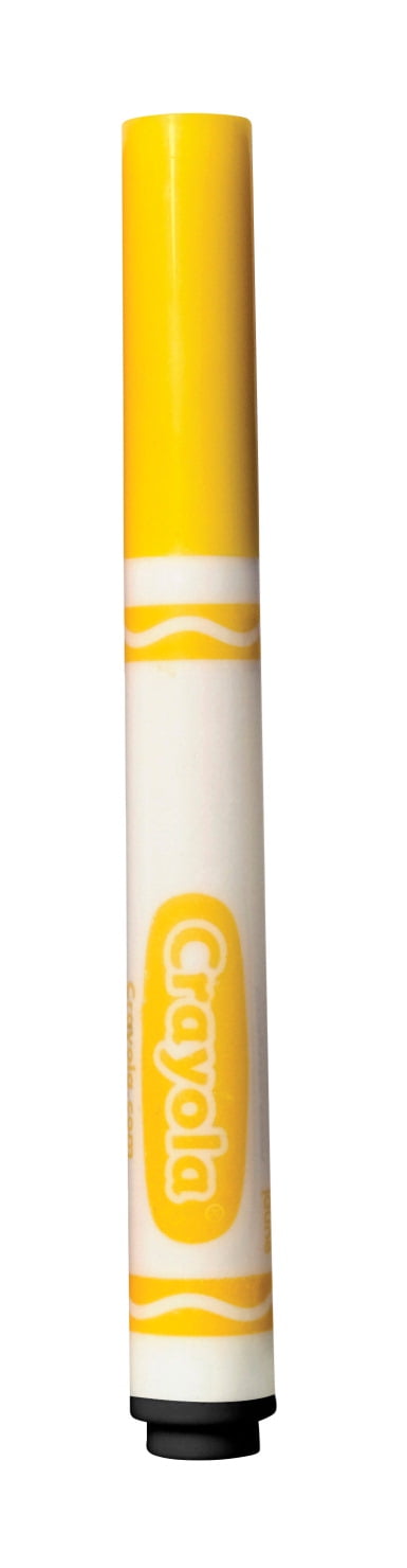 Crayola Replacement Non-Toxic Marker Pack, Conical Tip, Yellow, 2 ...