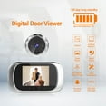 thumbnail image 4 of Visionneuse de porte numérique, Visual Door Viewer Photo Temps Temps Installator pour la maison Argent, 4 of 7