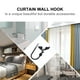 thumbnail image 4 of Abrazadera de cortina de metal decorativa con gancho de pared, 4 of 6