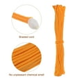 thumbnail image 3 of Uxcell 65Ft 1/4 Inch (6mm) Diamond Braided Polypropylene Rope Suitable for Flagpole Camping Crafting, Yellow, 3 of 6