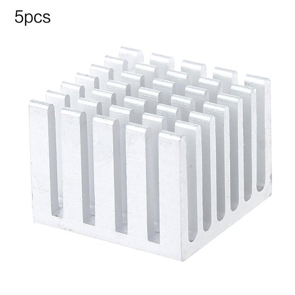 POYOGA 5PCS/Set Aluminum Heatsinks for CPU GPU IC Chip Heat Dissipation Radiator