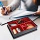 thumbnail image 5 of Portable Bento Box Sushi 5 Compartments Japanese Style Lunch Containers For Catering Office, 5 of 5